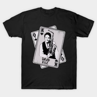 Retro David Koz Card Style T-Shirt